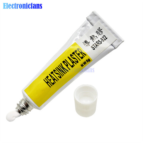 5PCS CPU GPU IC Thermal Silicone Grease Viscous Adhesive Compound Glue Cooling Paste Heatsink Plaster 5g ► Photo 1/6