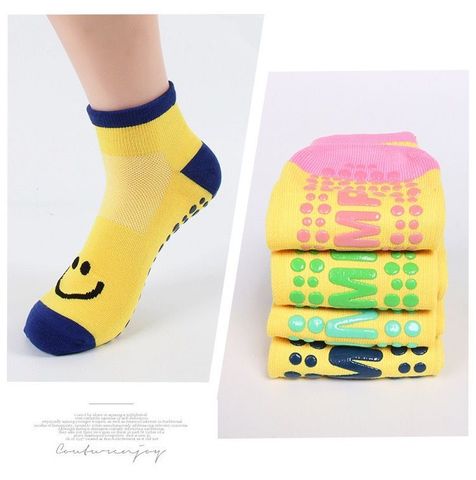 Autumn/Winter/Spring/Summer Thin And Breathable Non-slip Floor Socks Boy and Girl Towel Socks Home Socks Cotton Candy Color ► Photo 1/6