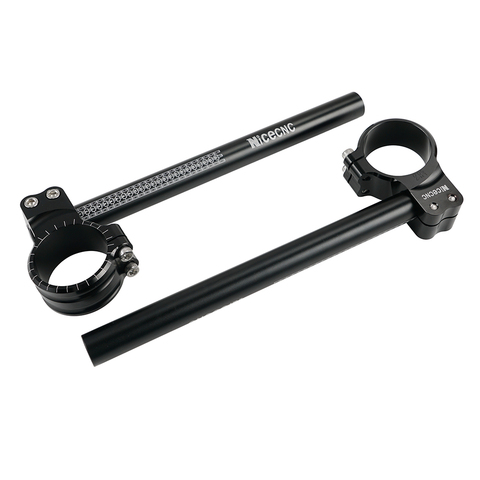 Motorcycle Handlebar Racing 50mm Clip On Ons Fork Handlebars Handle Bar Cafe Racer For Honda Suzuki Yamaha Kawasaki ► Photo 1/6