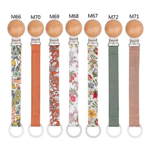 Cotton Linen Baby Pacifier Chain Clip Soother Nipple Holder Clasps Dummy Pacifier Clips Attache Feeding dropship ► Photo 1/6
