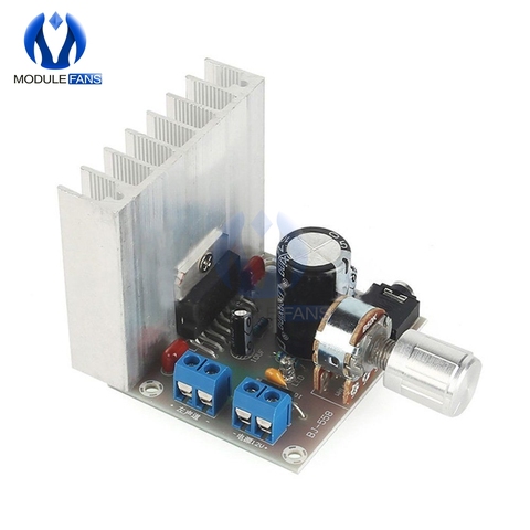 DC 12V TDA7377 Amplifier Board 2.0 Double Track No Noise Amplifier Module Bookshelf Speakers Power 35W+35W 2 Dual Channel Board ► Photo 1/1