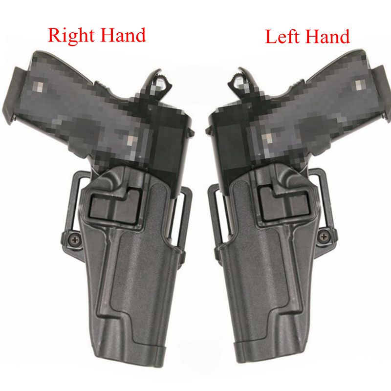Tactical Gun Holster Universal Left Right Hand Pistol Carry Pouch Accessories 