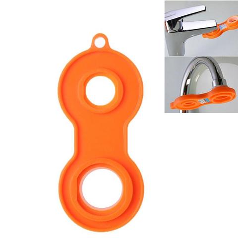 1Pc Water Outlet Universal Wrench Faucet Bubbler Wrench Disassembly Cleaning Tool Four Sides Available Bubbler Yellow Wrench ► Photo 1/6