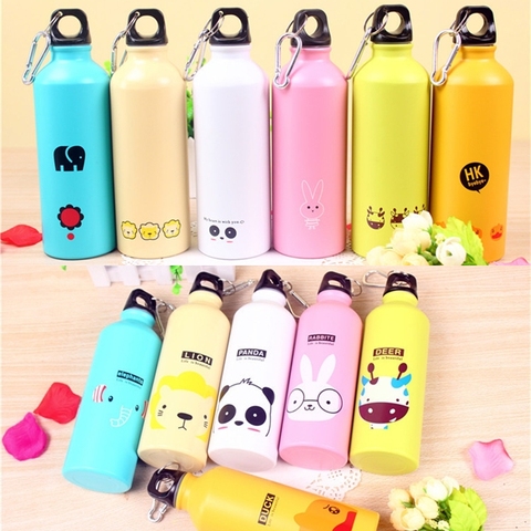 Cute Water Bolttle 500 ML Lovely Animals Creative gift Outdoor Portable Sports Cycling Camping Hiking School Kids Water Bottle ► Photo 1/6