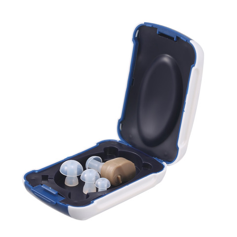 NEW Best Sound In-ear Sound Amplifier Super Mini Hearing Aid Aids Device Adjustable Tone Personal Ear Care Tools High Quality ► Photo 1/6