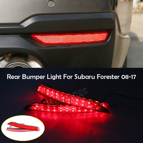 Rear Bumper Light For Subaru Forester 2008-2017 Taillights DRL Fog Light Bumper Reflector Light fog lamp ► Photo 1/6