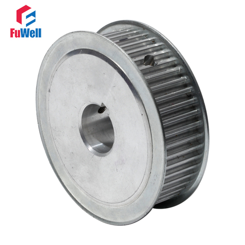 5M-60T HTD Timing Pulley 21mm Belt Width Gear Belt Pulley Keyway Type 60Teeth 14/19/20mm Bore Aluminum Alloy Synchronous Pulley ► Photo 1/3