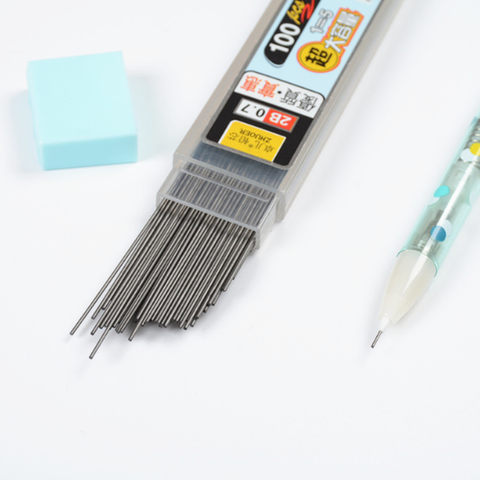 100Pcs/Box Mechanical Pencil Lead 0.5mm/0.7mm 2B Pencil Rod Automatic Pencil Lead Refill School Art Sketch Drawing Supplies ► Photo 1/6