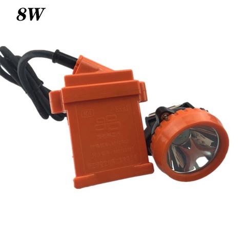 8W Strong light flashlight Miner's lamp Waterproof Explosion-proof LED Aluminum Battery 18650 Charger Headlamp Forehead Head ► Photo 1/4