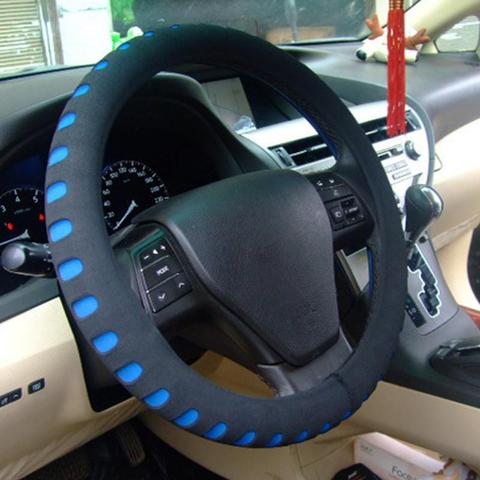 Car Steering Wheel Cover 5 Colors New EVA Punching Universal Car Steering Wheel Cover Diameter 38cm Automotive Sup ► Photo 1/6