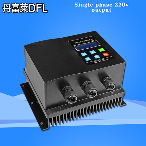 Constant Pressure Water Supply Inverter Single Phase Output 220V 1.5kW Two-wire Output Frequency Converter for  Household Pump ► Photo 1/6