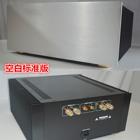 430*180*406MM QL43180 Class A Post Level Amplifier Chassis Box House DIY Enclosure with Feet Switch Amplifier Case Shell ► Photo 1/6