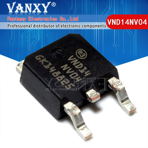 10pcs VND14NV04 TO-252 VND14NV04TR-E TO252 VND14NV04TR VND14 NV04 ► Photo 1/2