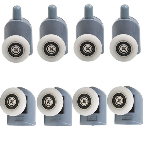 4pcs-8pcs/set Shower Rooms Cabins Pulley / Shower Room Roller /Runners/Wheels/Pulleys Diameter 20mm/22mm/23mm/25mm/27mm ► Photo 1/6