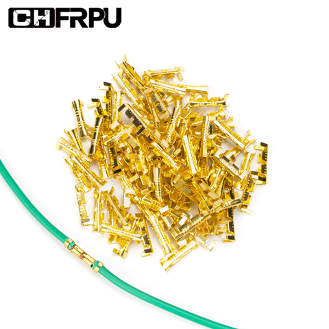 50/100PCS U-shaped Wire connector small teeth fascia Butt terminal Quick connect plug-in 0.5-1.5mm2 ► Photo 1/6