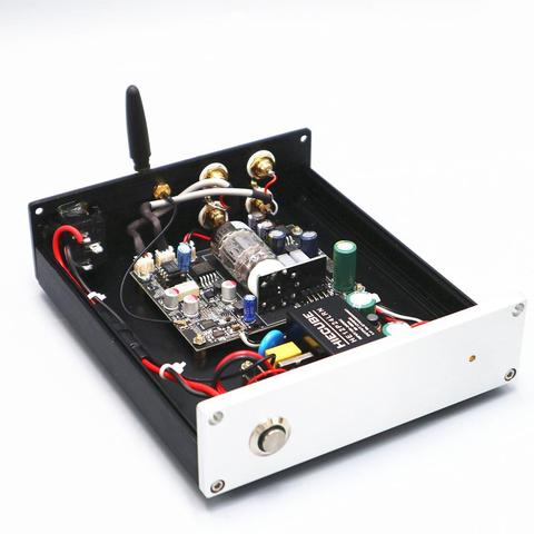 Bluetooth 12AU7 Tube Preamplifier + Bluetooth 5.0 APTX LDAC AAC  Audio Receiver + DAC ES9018 24bit/96KHZ Audio Decoder ► Photo 1/6