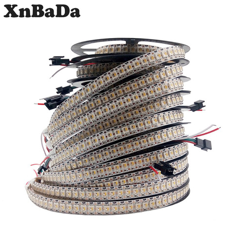 SK6812 RGBW (Similar WS2812B) 4 in 1 Individual Addressable LED Strip WW/CW/NW 30/60/144 pixels / m IP30 IP65 IP67 DC5V ► Photo 1/6