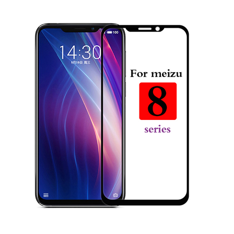 Protective Glass For Meizu m8 Note Note8 x8 v8 Pro Full Screen Tempered Glas Maisie x v m 8 8x 8v 8m Phone On The Film 9h 8note ► Photo 1/2