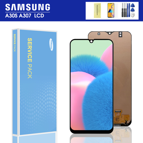 6.4'' For Samsung galaxy A30s A307F A307FN A307G A307YN LCD Display Touch Screen Digitizer Assembly For Samsung A30S lcd ► Photo 1/6