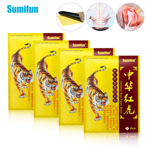 32Pcs Tiger Balm Medical Plaster Back Neck Knee Joint Relieving Pain Patch Health Care Orthopedic Painkiller Herb Sticker K00104 ► Photo 1/6