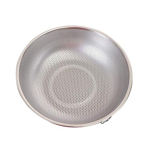 New Stainless Steel Mesh Net Washing Machine Rice Strainer Colander Basket with Rim Kitchen Basket Rice Wash Sieve Tool Helper ► Photo 1/6