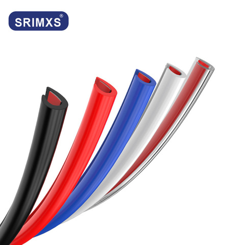 5 M Car Door Rubber seal Sound Insulation car door sealing strip weatherstrip noise insulation car auto rubber seal Strips ► Photo 1/6