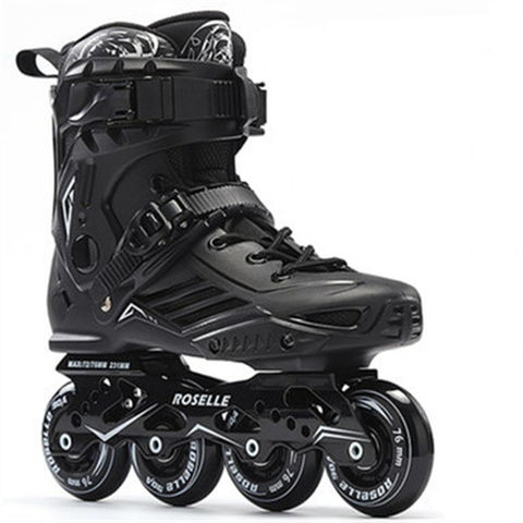 Roselle Roller Skates Men Women Inline Skating Shoes High Quality Sliding Freestyle Skating Patins 4 Wheels Professional ► Photo 1/6