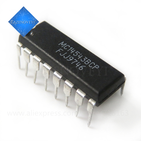 5pcs/lot MC14543BCP MC14543 14543 DIP-14 In Stock ► Photo 1/1