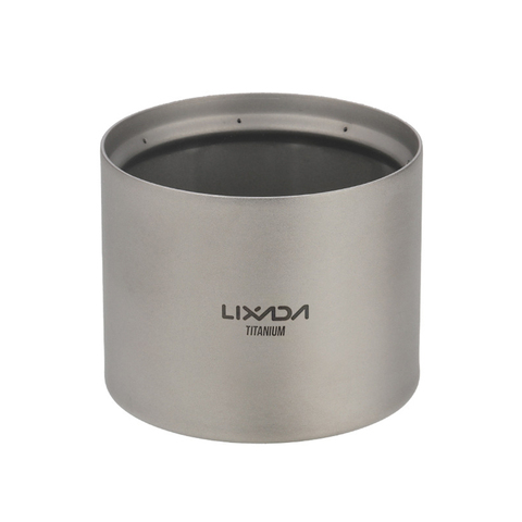 Lixada Mini Alcohol Stove Lightweight Titanium Liquid Spirit Alcohol Stove Furnace for Outdoor Camping Backpacking Hiking ► Photo 1/6