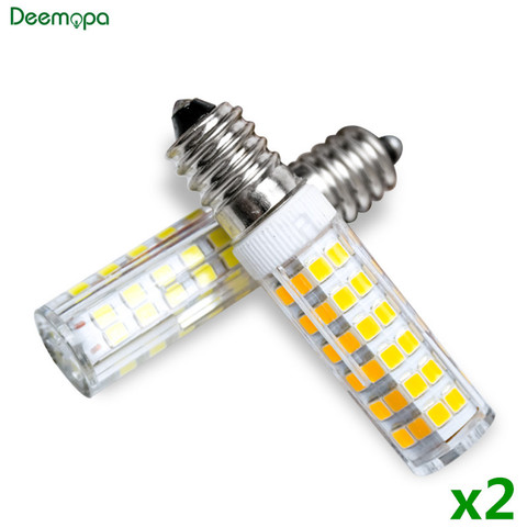 2pcs/lot E14 LED Lamp 3W 5W 7W 220V 240V LED Corn Bulb 33 51 75 SMD2835 360 Beam High Quality Ceramic Mini Chandelier Lights ► Photo 1/6