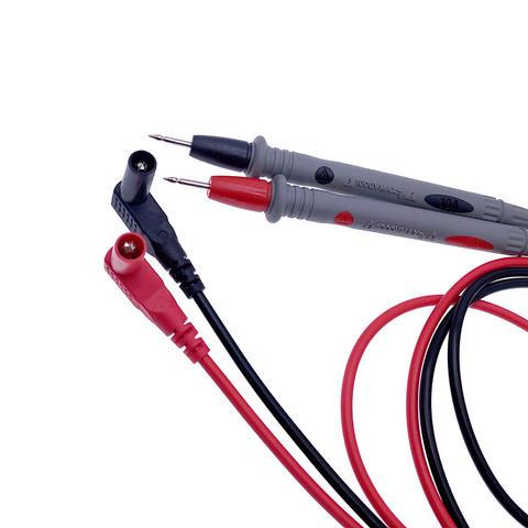 1 pair 10A 20A Digital Multimeter probe Soft silicone wire Needle tip Universal test leads with Alligator clip a pair ► Photo 1/6