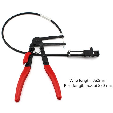 Flexible Lock Hose Clip Clamp Plier Bundle Clamp Cable Wire Plier Car Auto Fuel Oil Water Pipe Install Repairing Tool ► Photo 1/3