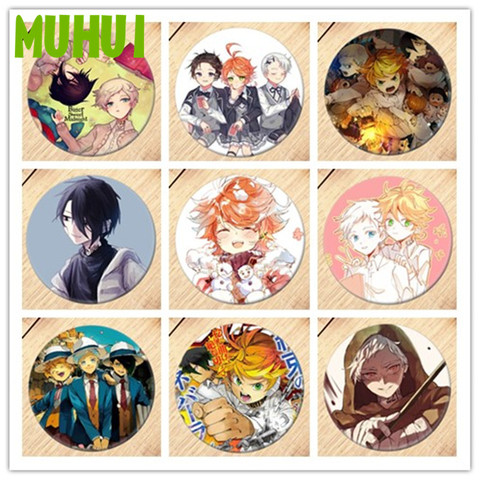 Brooch Badge Anime Promised Neverland