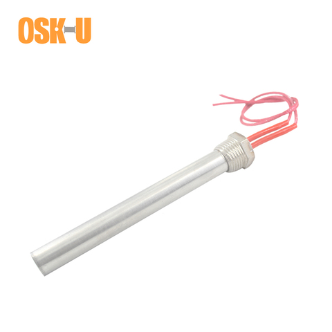 Cartridge Heater 15mm Tube Diameter Tubular Heater Element 1/2