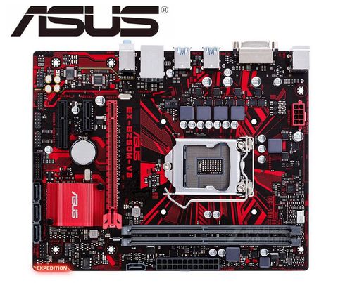 Desktop motherboard ASUS EX-B250M-V3  DDR4 LGA 1151 32GB USB3 .0 SATA3.0 B250 used motherboard mainboard PC ► Photo 1/4