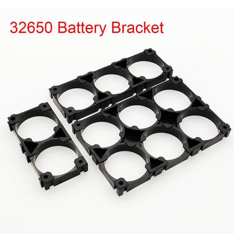 32650 Battery Holder 32650 Battery Bracket Cell Safety Anti Vibration Plastic Brackets For 32650 Batteries ► Photo 1/4