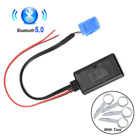 Radio bluetooth AUX Adapter Cable for AUDI Chorus 2 Concert 1 2 Symphony 1 for Blaupunkt CD receivers ► Photo 1/1