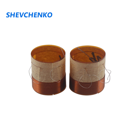 Shevchenko 26mm core horn repair parts woofer voice coil round copper wire two-layer inner diameter bass ring ► Photo 1/6