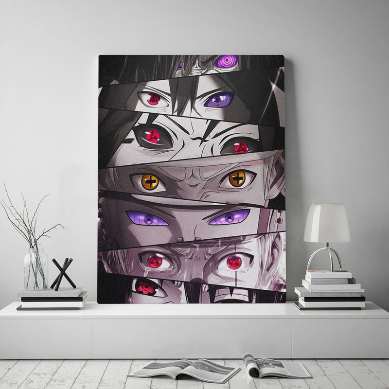 QUADRO ANIME SASUKE E ITACHI - NARUTO - TAMANAHO 40X60