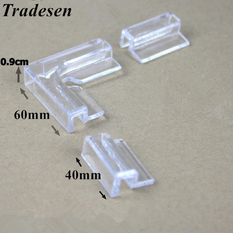 2pcs Aquarium glass protection Angle Aquarium Tank Glass Cover Acrylic Clip Strong Support Holder 5mm 6mm 10mm 12mm Glass ► Photo 1/2