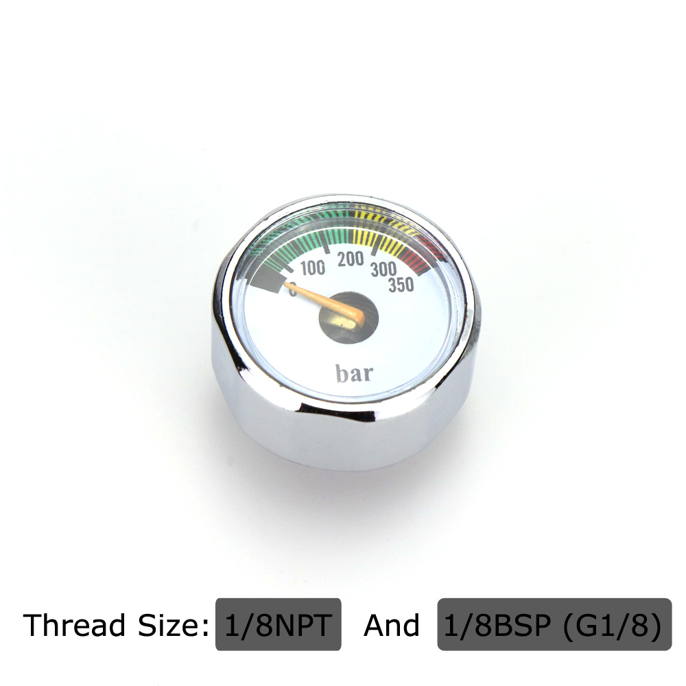 Details about   Paintball PCP Air Pressure Gauge Mini Manometer M10 Threads 