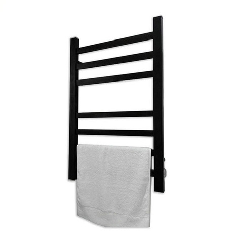 Towel rack wall-mounted constant temperature electric heating towel rack home hotel towel dryer aluminum alloy bath towel rack ► Photo 1/6