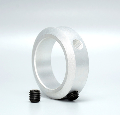 shaft collar retaining ring Stop screw type Retaining ring shaft retainer locator  aluminum alloy with screws ► Photo 1/1