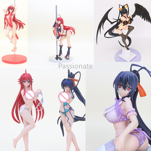 Buy Online New Anime High School Dxd Action Figure Bunny Girls Rias Gremory Himejima Akeno Swimwear Ver 1 12 Scale Pvc Figure Model Toy Alitools