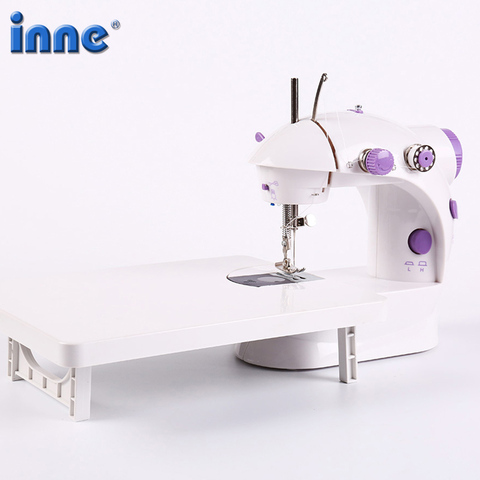 Inne Sewing Machine Mini Portable Household Night Light Foot Pedal