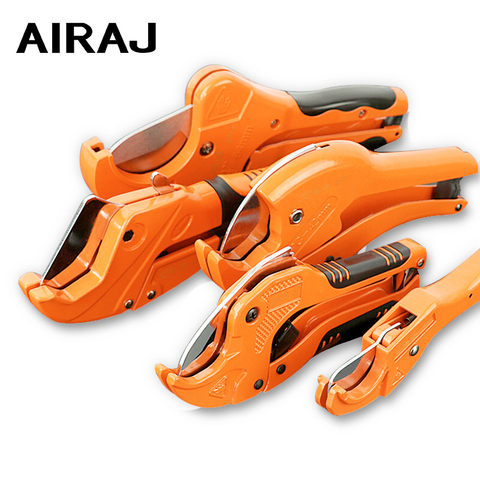 AIRAJ PVC Pipe Cutter Ratchet Scissors Tube Cutter PVC PPR Hose Cutting Hand Tools SK-5 Blade Cutting ► Photo 1/1