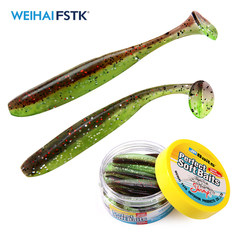 Eazi Shiner SwimBaits 7cm 5cm Silicone Artificial Double Color Wobblers Carp Fishing Soft Lures ► Photo 1/6