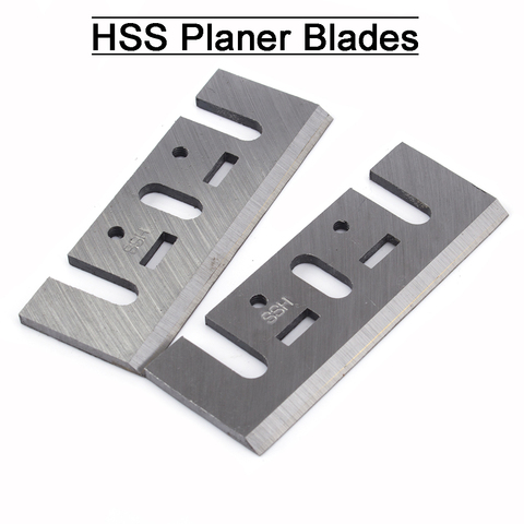 2pcs Electric Planer Spare Blades Replacement Wood Planer Knife For Woodworking 1900B Power Tool Part Spare Blades 80x29x3mm ► Photo 1/6