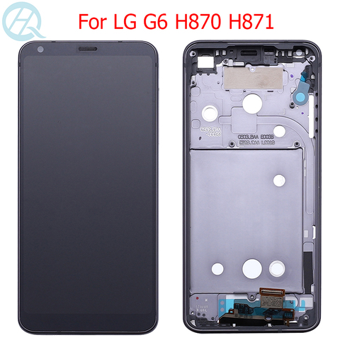Original G6 LCD For LG G6 Display With Frame Touch Screen 5.7
