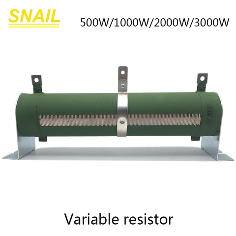 500w 1000w 2000w 3000w variable resistor,Potentiometer,Porcelain tube,Adjustable resistor,Sliding rheostat ► Photo 1/5
